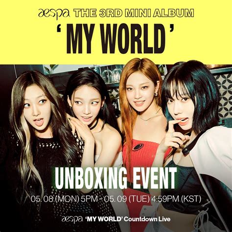 Aespa Charts MYWORLD On Twitter RT Kwangyaofficial Aespa MY