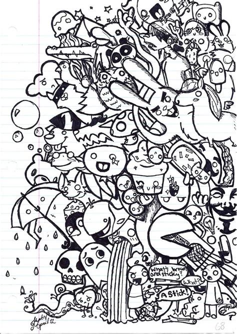 Random By Purplestarwolf On Deviantart Easy Doodle Art Doodle
