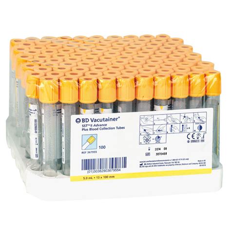 Vacutainer Plus Ml Serum Separator Tube Pcs Box Laboratory