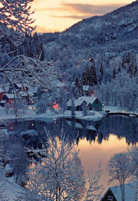 Snow Village Norway Via Pinterest Places I Have Been