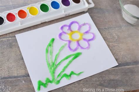 Salt Painting Learn How To Make Salt Art With Your Kids Preschool