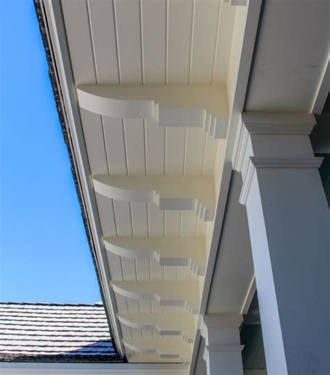 Pvc Soffit System Resembles Traditional Coastal Style Roofs Retrofit