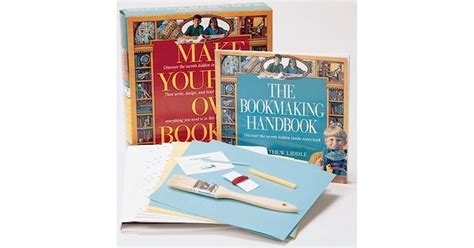 Make Your Own Book Kit A Complete Kithandbook And Bookmaking Kit By