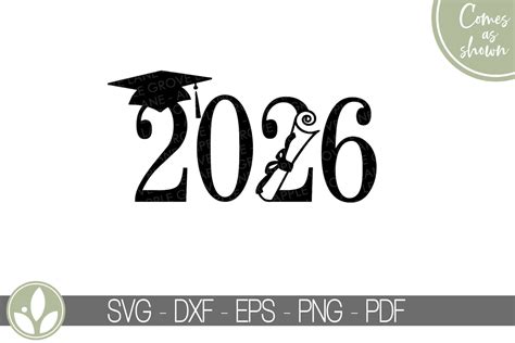 Class Of 2026 Svg Graduation Svg 2026 Svg 2026 Etsy