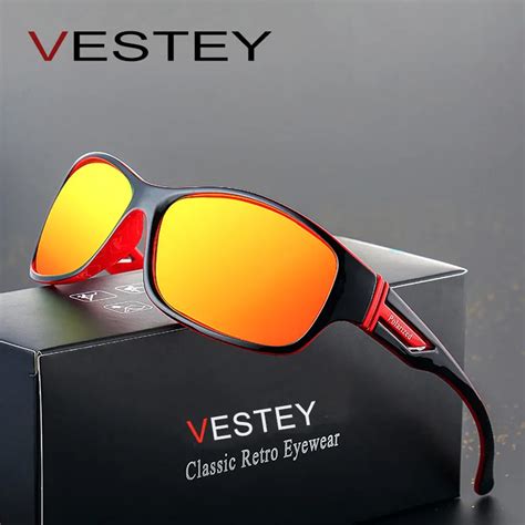 Vestey Polarized Sunglasses Mens Driving Shades Male Sun Glasses For