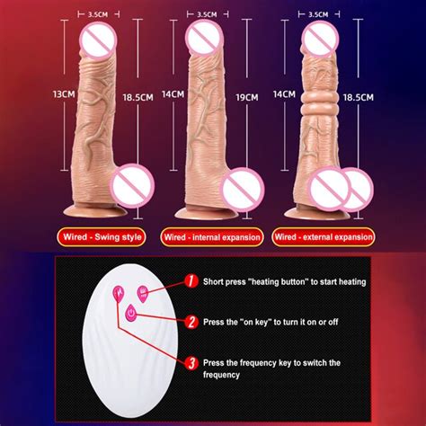 Looking For Realistic Dildo Penis Remote Telescopic Vibrating Thrusting