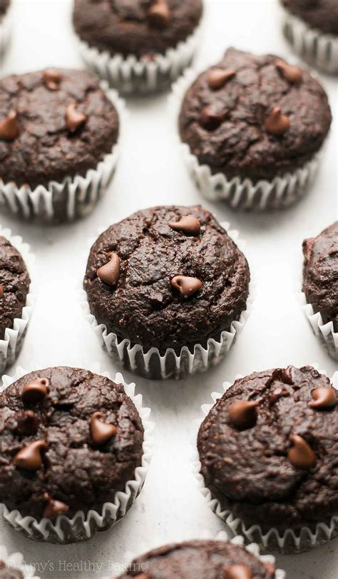In a bowl whisk the eggs. The Ultimate Healthy Chocolate Mini Muffins | Amy's ...
