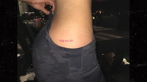 Kylie Jenners Ass Tattoo Is Crazy