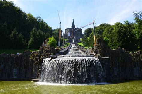 Wilhelmshoehe Castle Park In Kassel Germany Editorial Photography