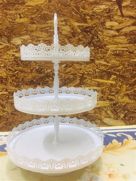 3 Tier Cupcake Stand White Rental Your Diy Project Rental
