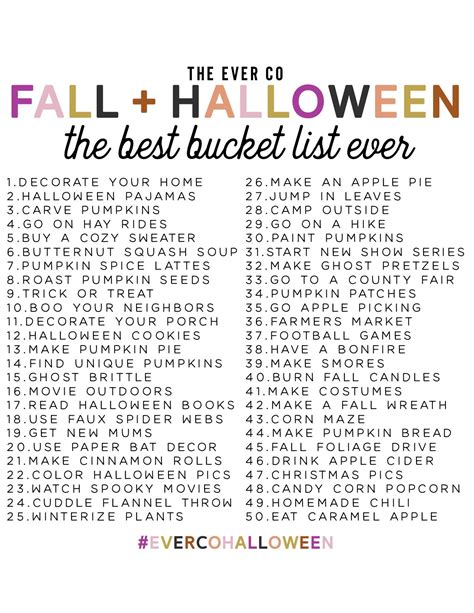 Halloween Bucket List Halloween Buckets Theme Halloween Fall