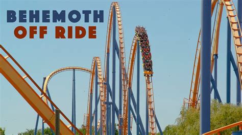 Behemoth Hyper Coaster L Canadas Wonderland Off Ride Youtube