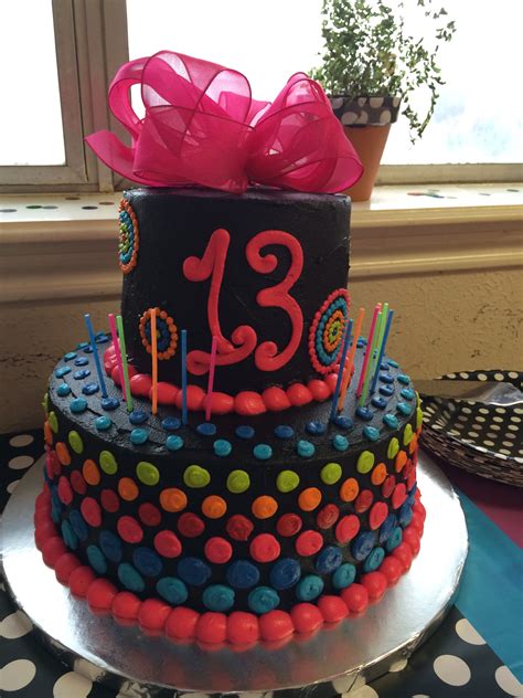 13th Birthday Cake Design