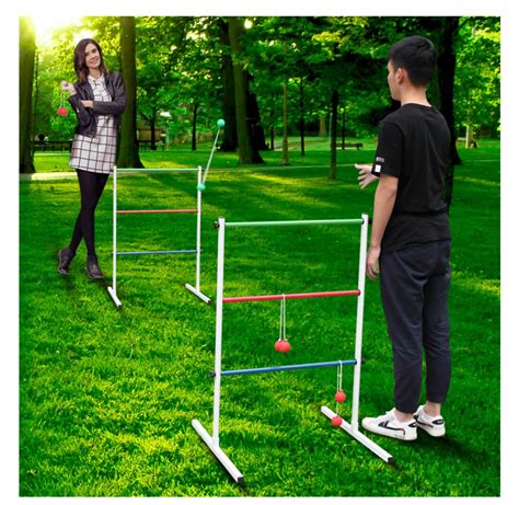 Ladder Toss Outdoor Lawn Game Set With Soft Carrying Case 40 X 27 X