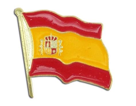 Lapel Pin Spain Flag Watkins Party Store