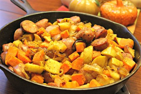 Sausage And Potatoes Skillet Resipes My Familly