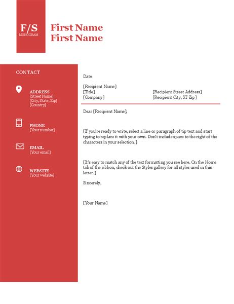 Polished Cover Letter Designed By Moo Office Templates