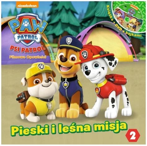 Psi Patrol Pieski I LeŚna Misja Książka Dvd 10081110729 Oficjalne Archiwum Allegro