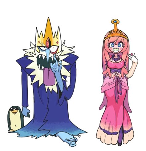 Gashi Gashi Gunter Adventure Time Ice King Princess Bonnibel
