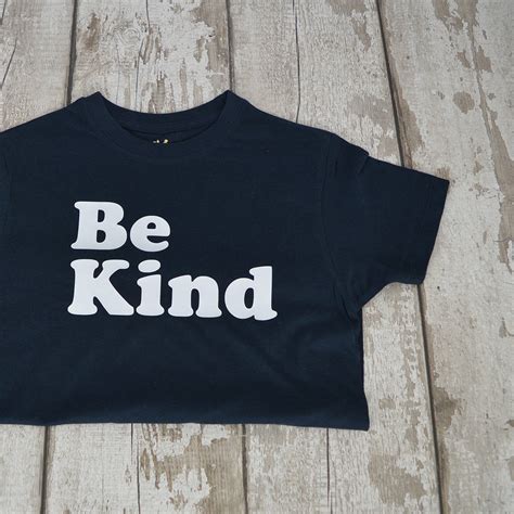 Be Kind Inspirational Kids T Shirt By Rocket And Rose