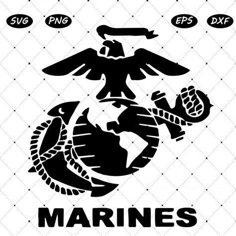 Marine Corps Svg Marine Corps Logo Png Us Army Svg Usms Etsy