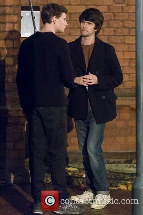 Ben Whishaw And Edward Holcroft Shots From The Set Of London Spy As