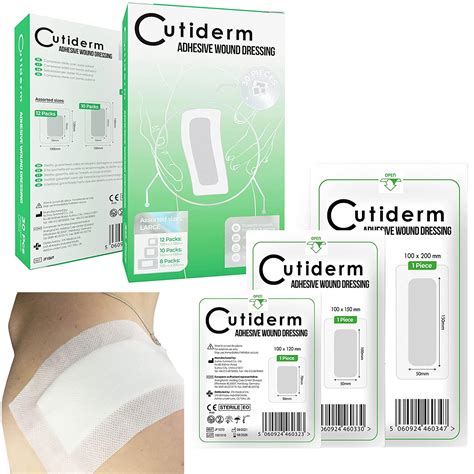 Buy Pack Of 30 Large Cutiderm Assorted Adhesive Sterile Wound Dressings