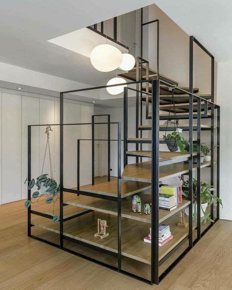 Mieke Meijers Clever Suspended Staircase Doubles As A Storage System