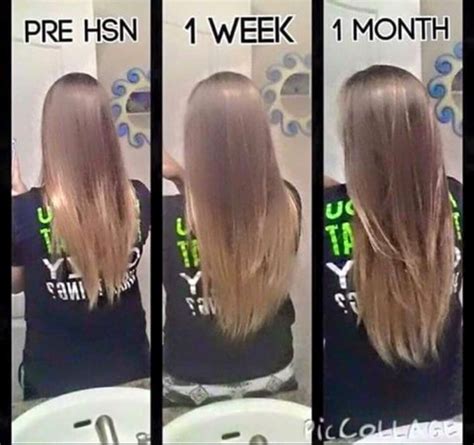 That's a grand total of about 6 inches per year for the hair on your head. The average hair growth in one month is 1/2 and inch ...