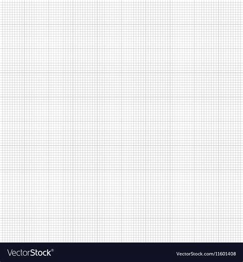 Graph Seamless Millimeter Grid Paper Royalty Free Vector