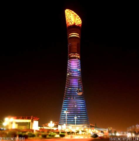 The Torch Doha Aka Aspire Tower Hotel Reviews Architecture Landmark