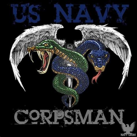 Hospital Corpsman Caduceus Us Navy Sticker 100 Made In The Usa