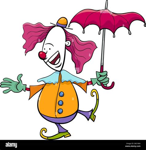 Circus Clown Cartoon Illustration Stock Vector Image And Art Alamy