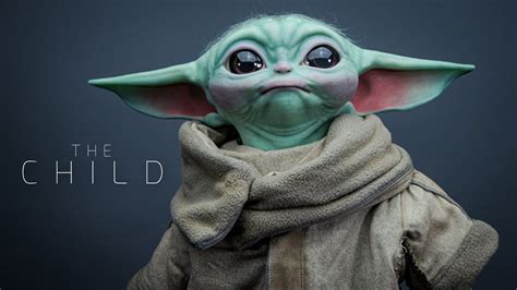 Sideshow Collectibles The Child Baby Yoda Life Size Statue 4k
