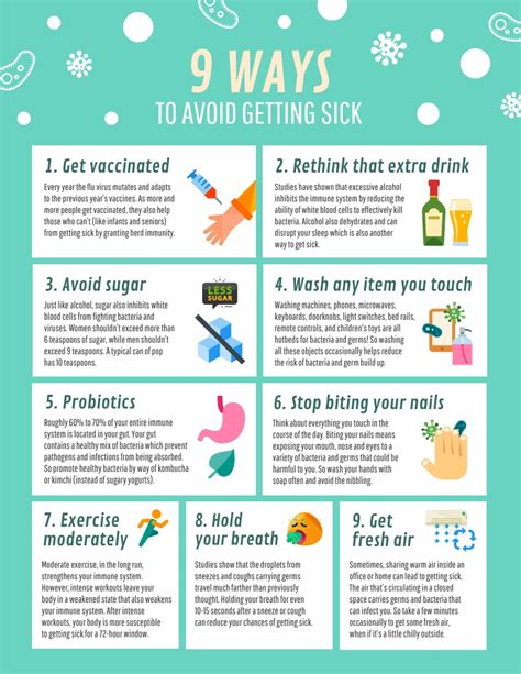 Health And Sickness Infographic Venngage
