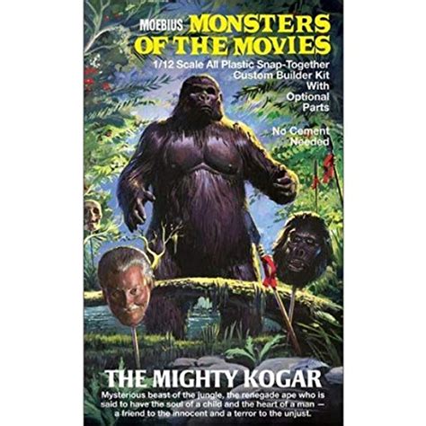 Moebius Monsters 659 The Mighty Kogar 112 Model Kit Warehousesoverstock
