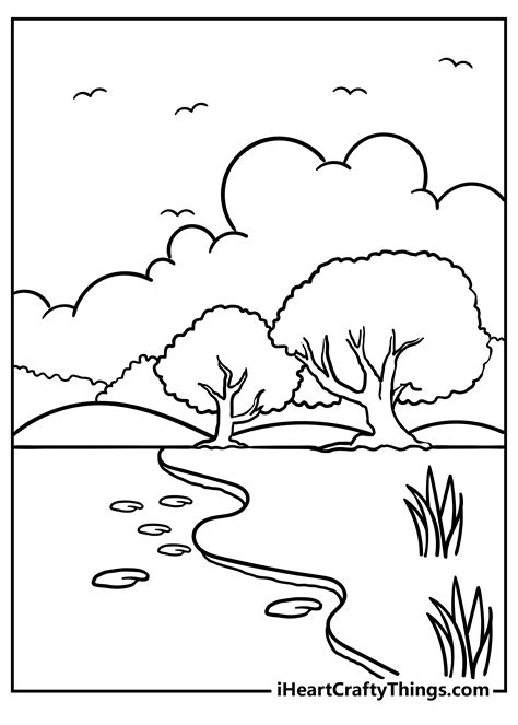 Coloring Pages Of Nature