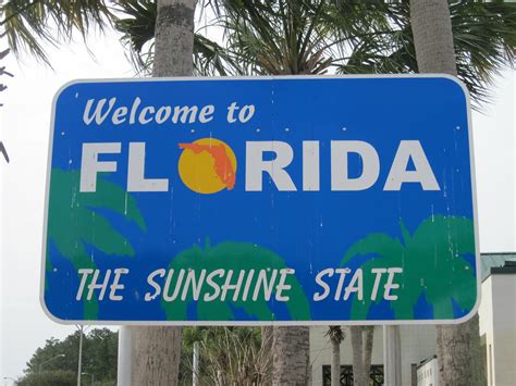 Welcome To Florida Welcome To Florida Sign A Common Pict Flickr