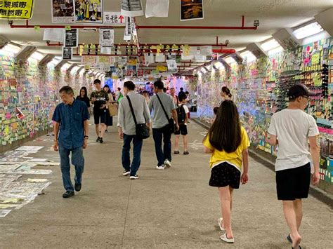 Lennon Walls Herald A Sticky Note Revolution In Hong Kong