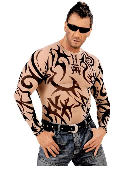Tribal Tattoo Shirt T Shirt Mit Tattoo Motiv Karneval Universe