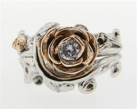 One Of A Kind Wedding Rings Offbeat Bride