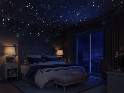 Glow In The Dark Stars Wall Stickers 252 Dots And Moon For Starry Sky
