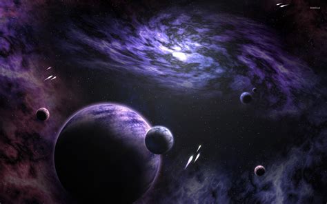 Planets In The Purple Universe Wallpaper Space Wallpapers 52961