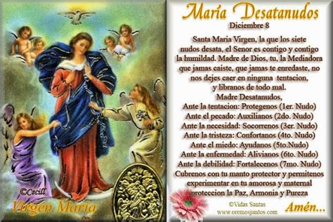 ® Virgen María Ruega Por Nosotros ® OraciÓn A La Virgen MarÍa Desatanudos