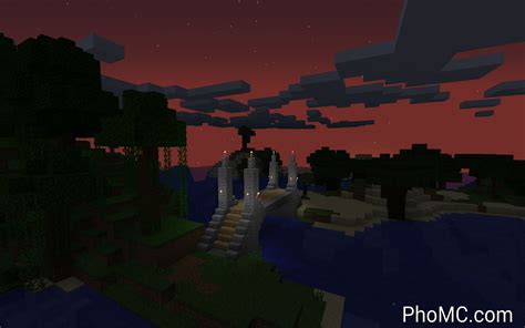 Minecraft Jungle Bridge Sunset Photo Sunset Photos Sunset Minecraft