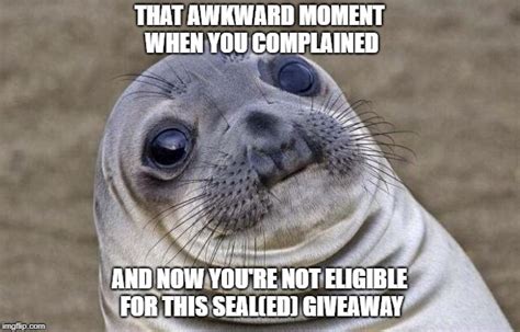 Awkward Seal Imgflip