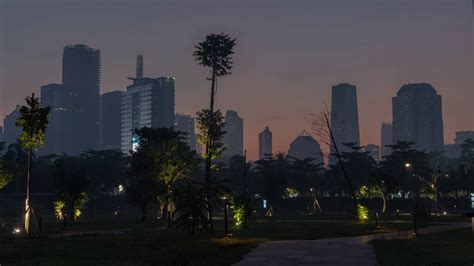 Jakarta Metropolitan Mega City Indonesia Asia Skyline Buildings