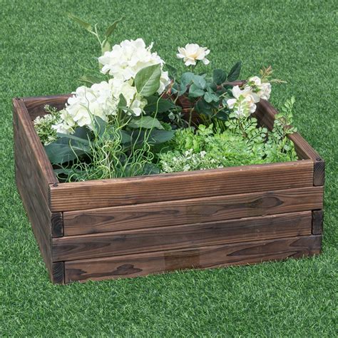 Homemade Elevated Garden Box How To Make A SImple Garden Planter Box