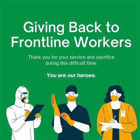 Giving To Frontline Workers Aucp