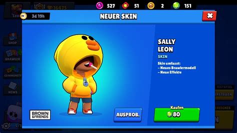 Let's check out the new shark leon skin in brawl stars, where a few lucky winners will get a free legendary leon & the new skin! SALLY LEON KAUFEN!!! | Brawl Stars Deutsch - YouTube